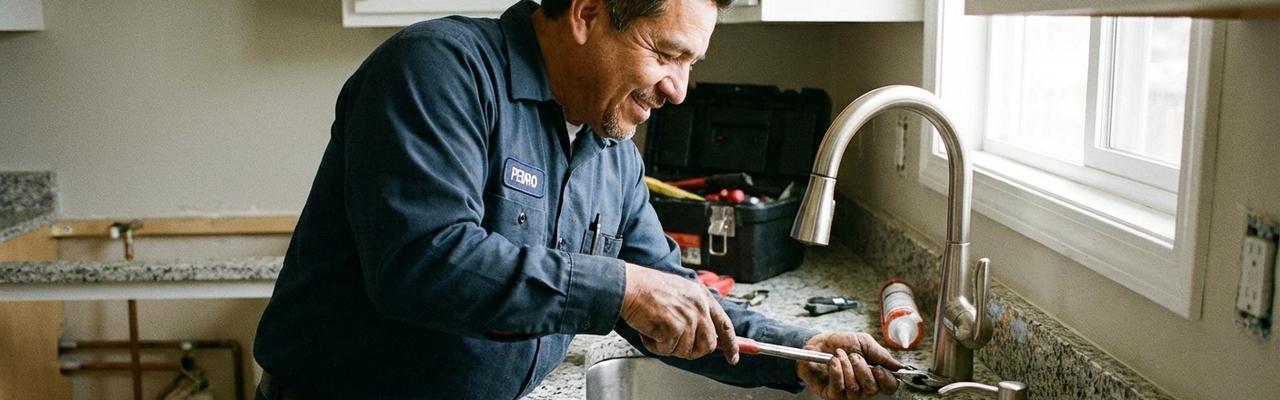 Instalación profesional de grifería en albolote